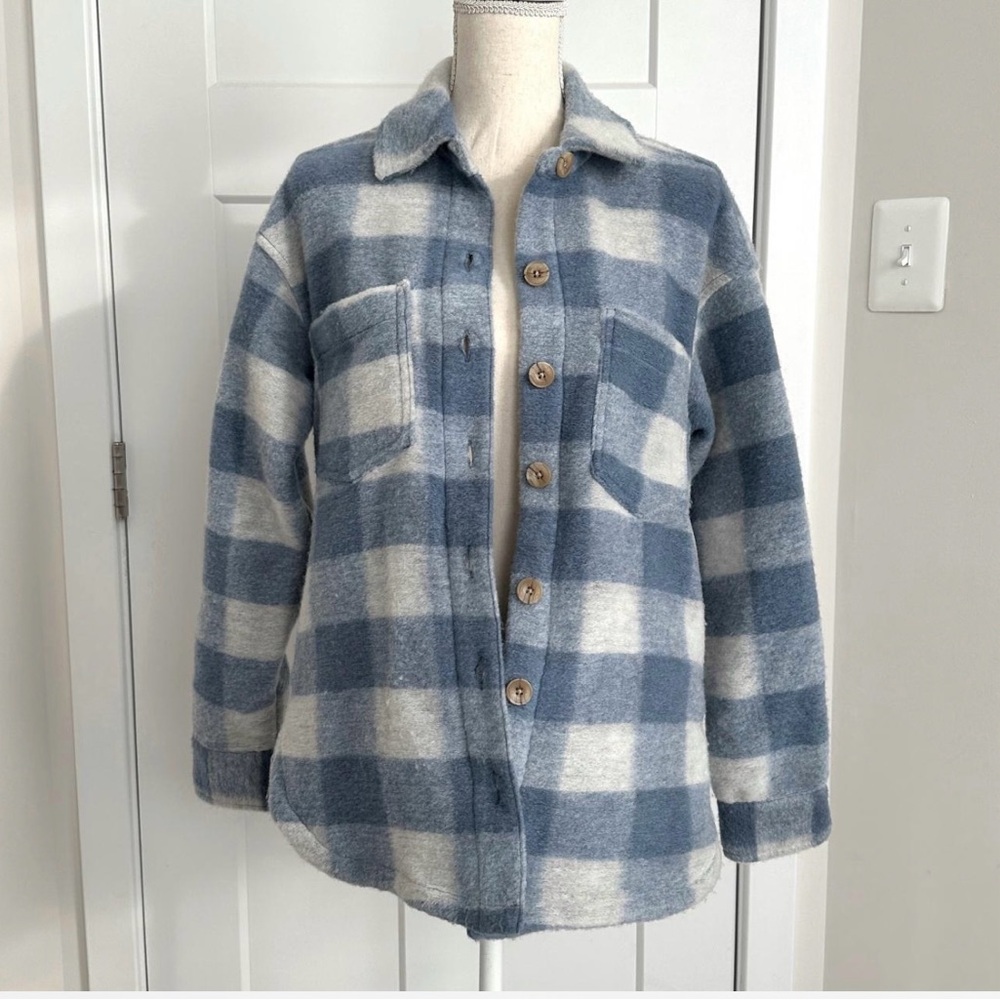 Sonoma Blue and White Sherpa